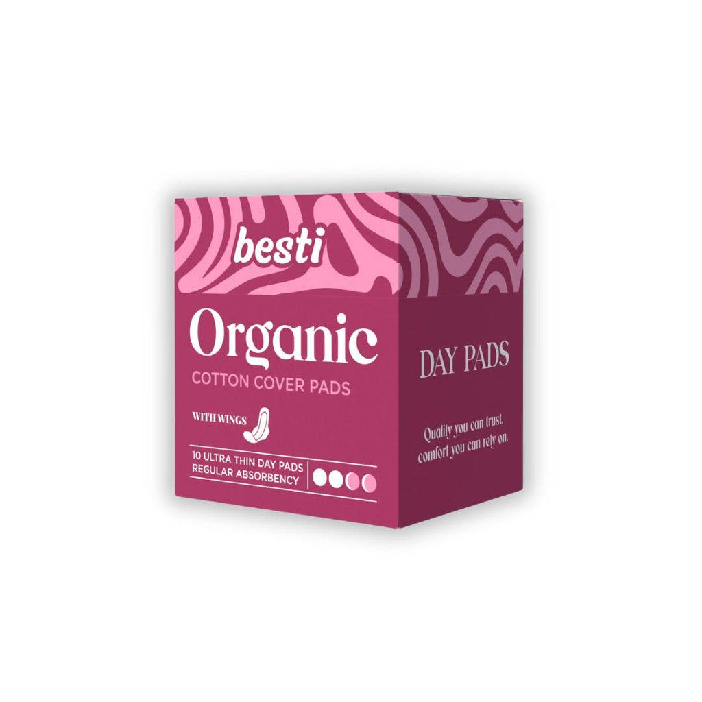 100% Organic Cotton Day Pads (10 Count) image 0