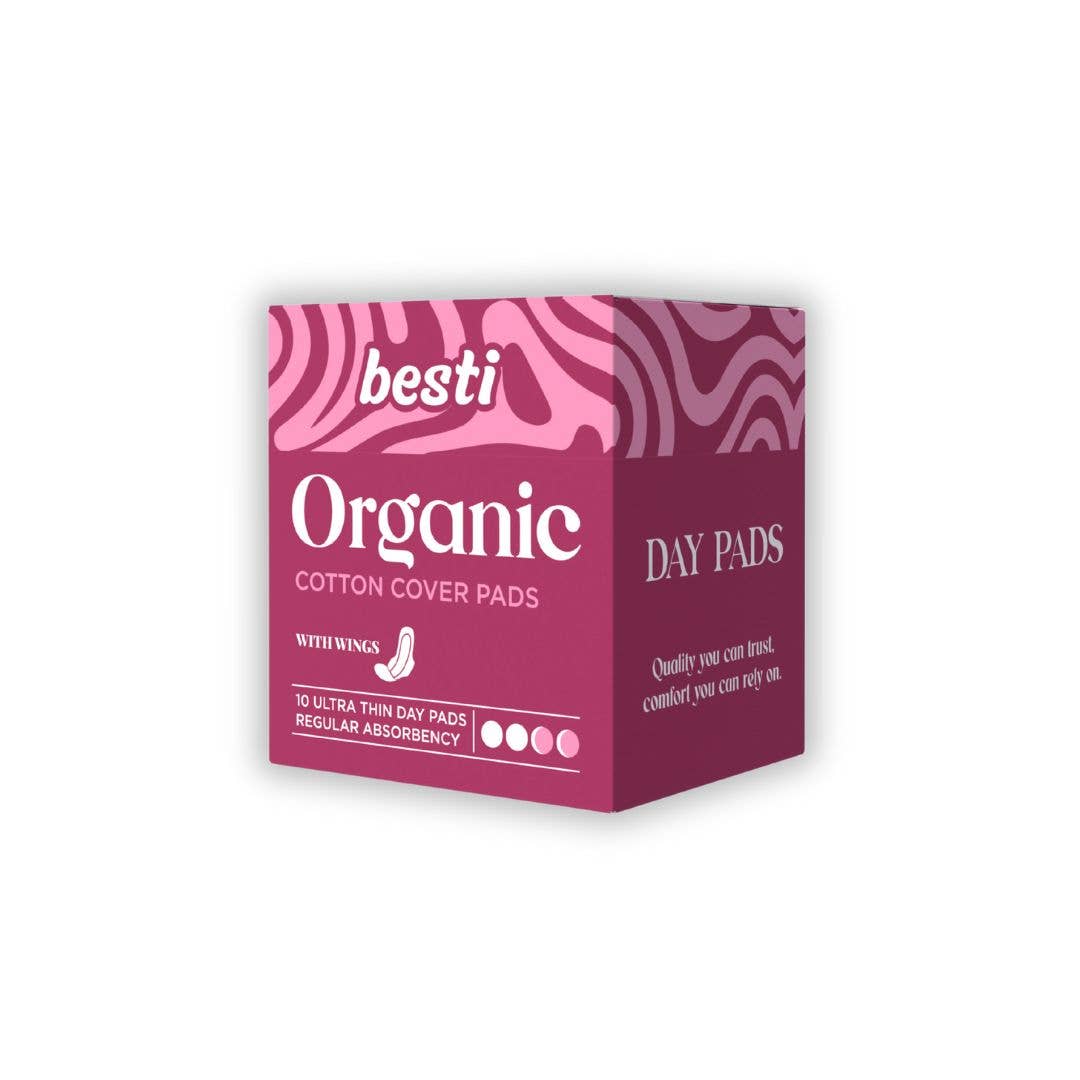 100% Organic Cotton Day Pads (10 Count) image 0