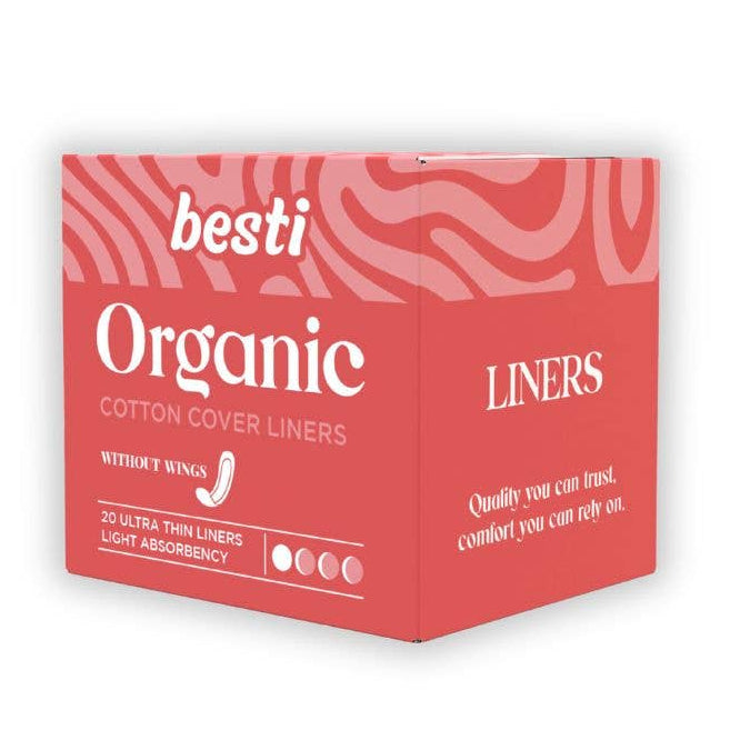 100% Organic Cotton Liners (20 Count) image 0