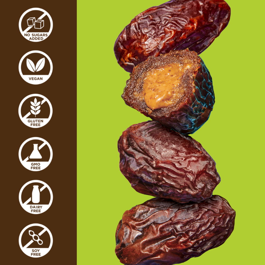 realsy - Almond Butter Filled Medjool Date Snack Packs - 10 unit/case