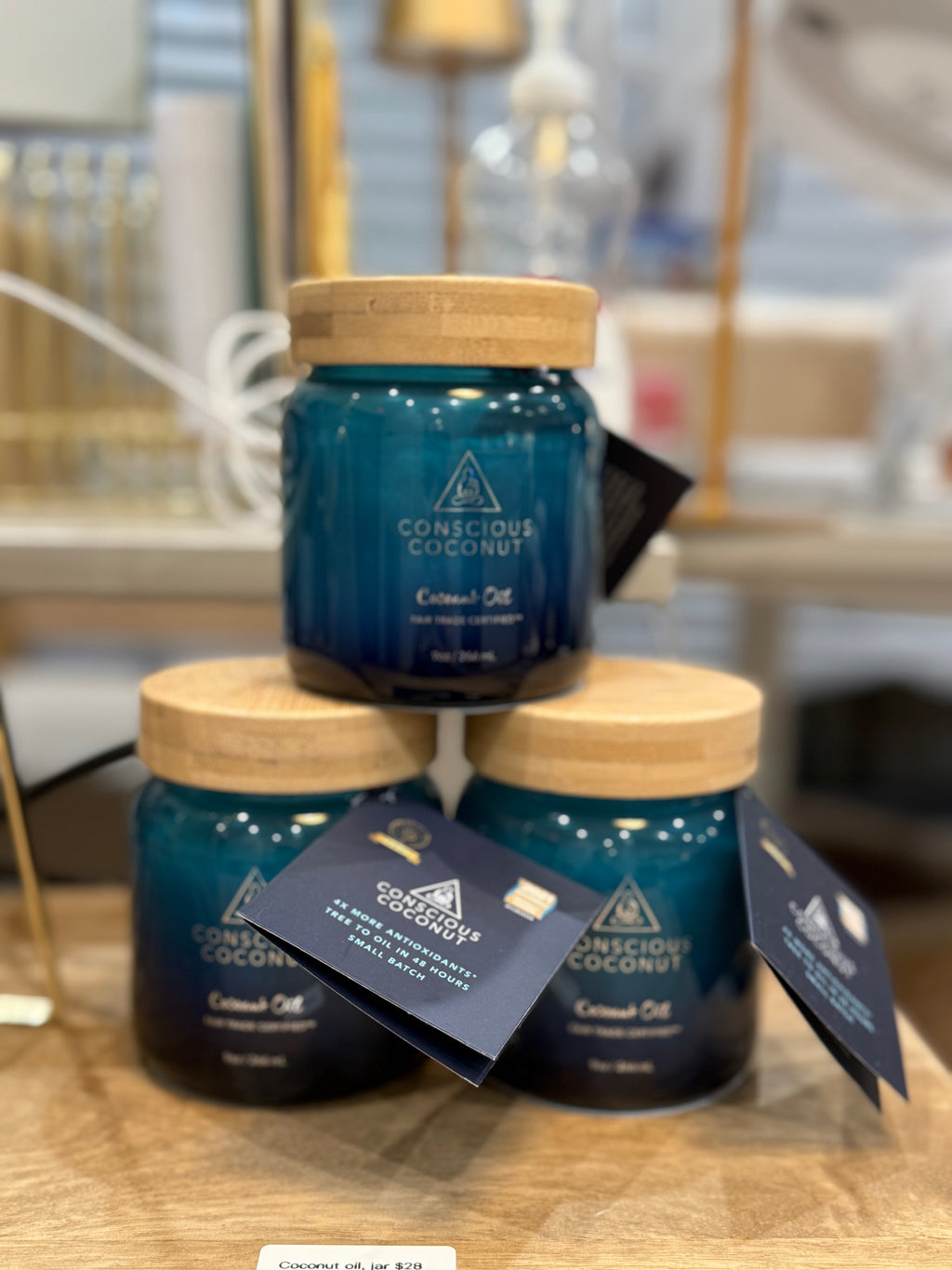 Not Your Ordinary Coconut Oil Jar. Conscious coconut Coconut Oil, 9 oz Jar
