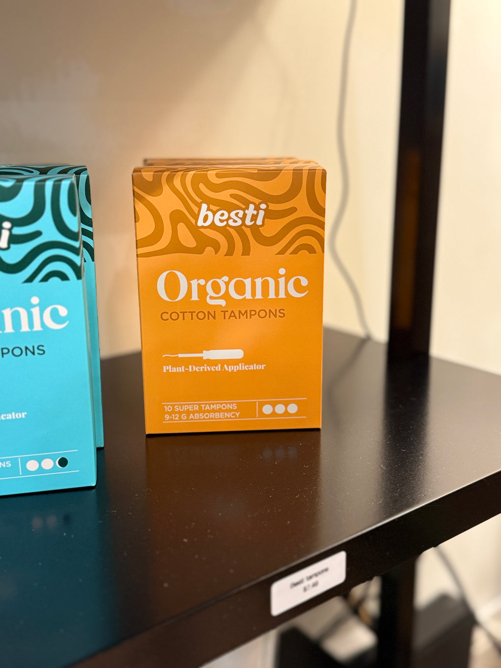100% Organic Cotton Super Tampons (10 Count)