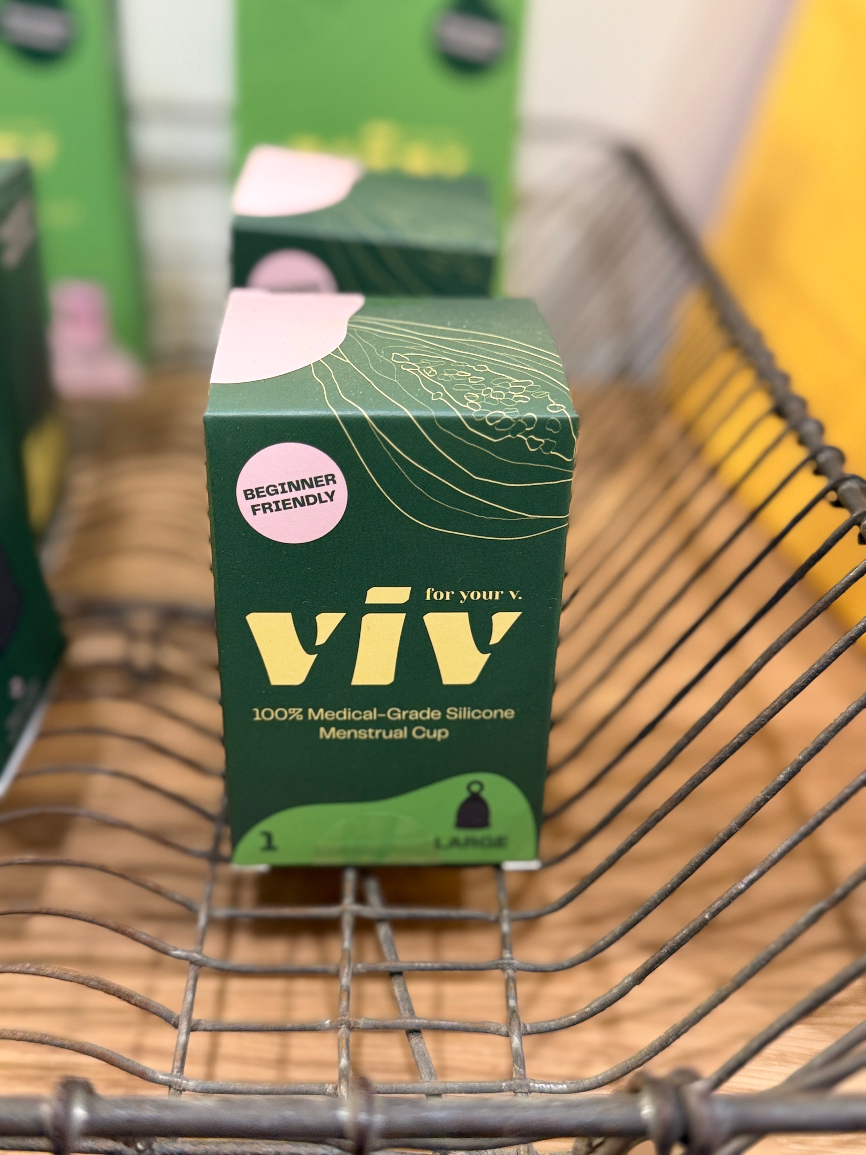Viv Menstrual Cup - Reusable Silicone Period Cup