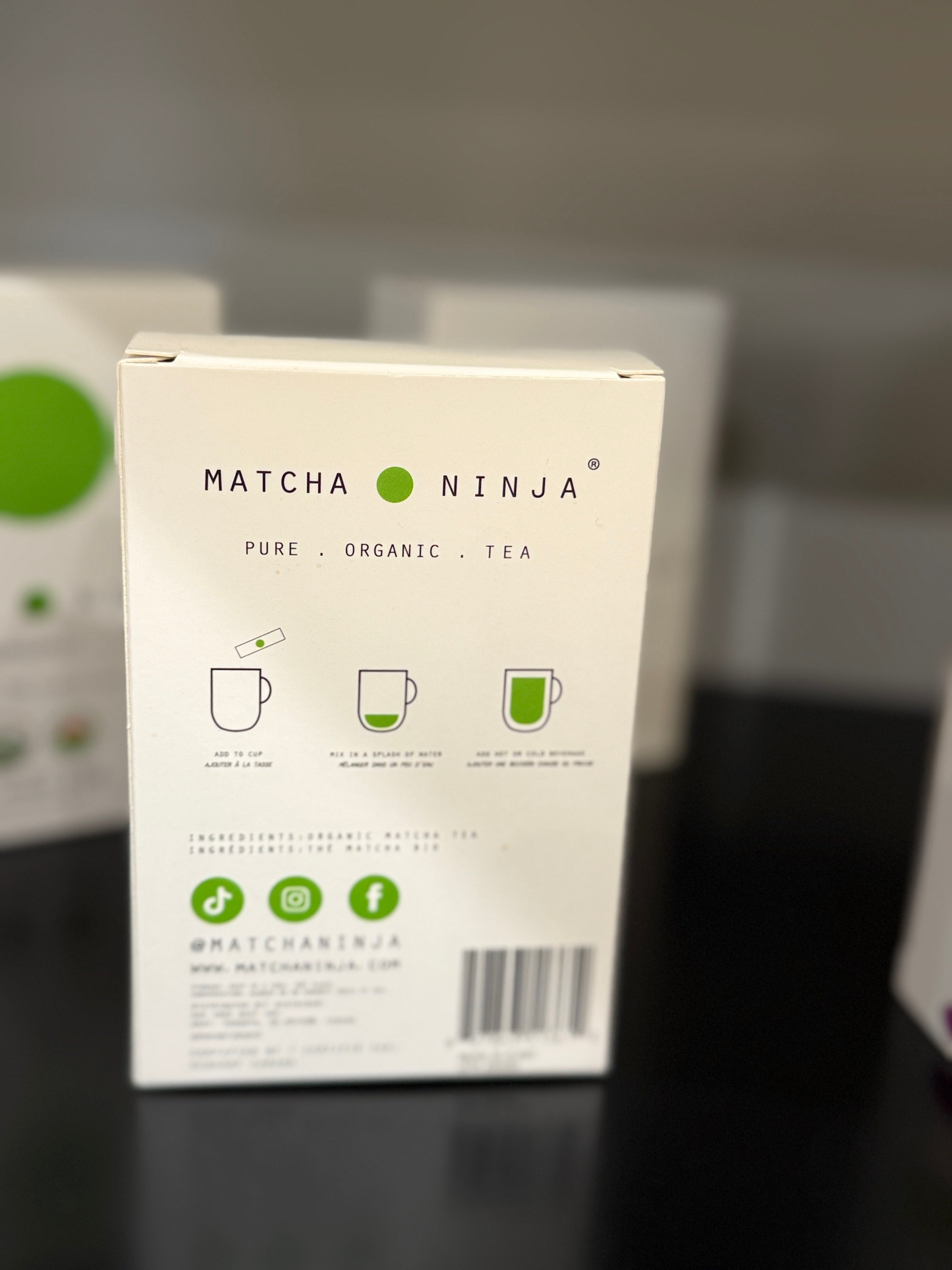 Matcha Ninja Single Serve Packets - Box of 10