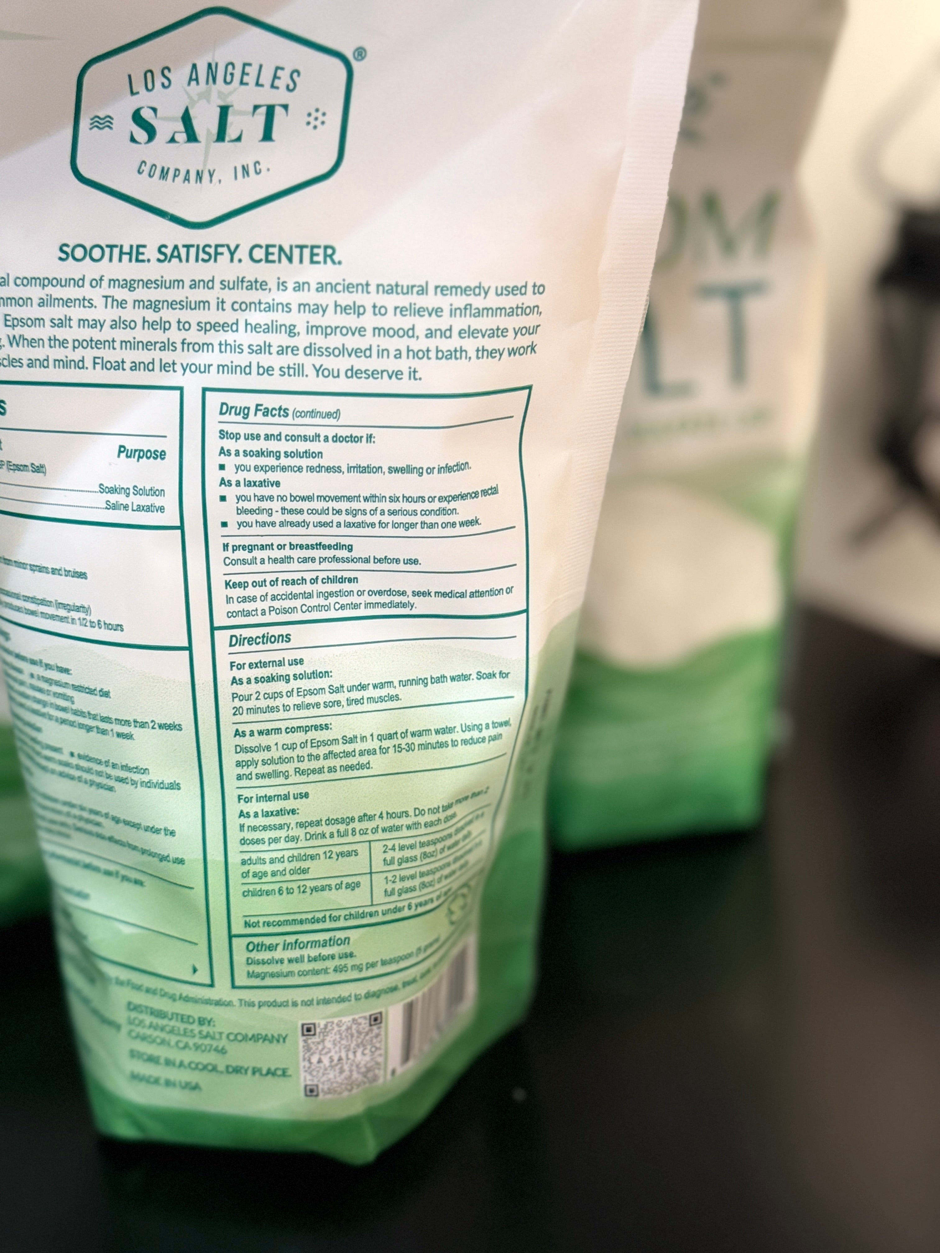 Epsoothe Epsom Salt Magnesium Sulfate