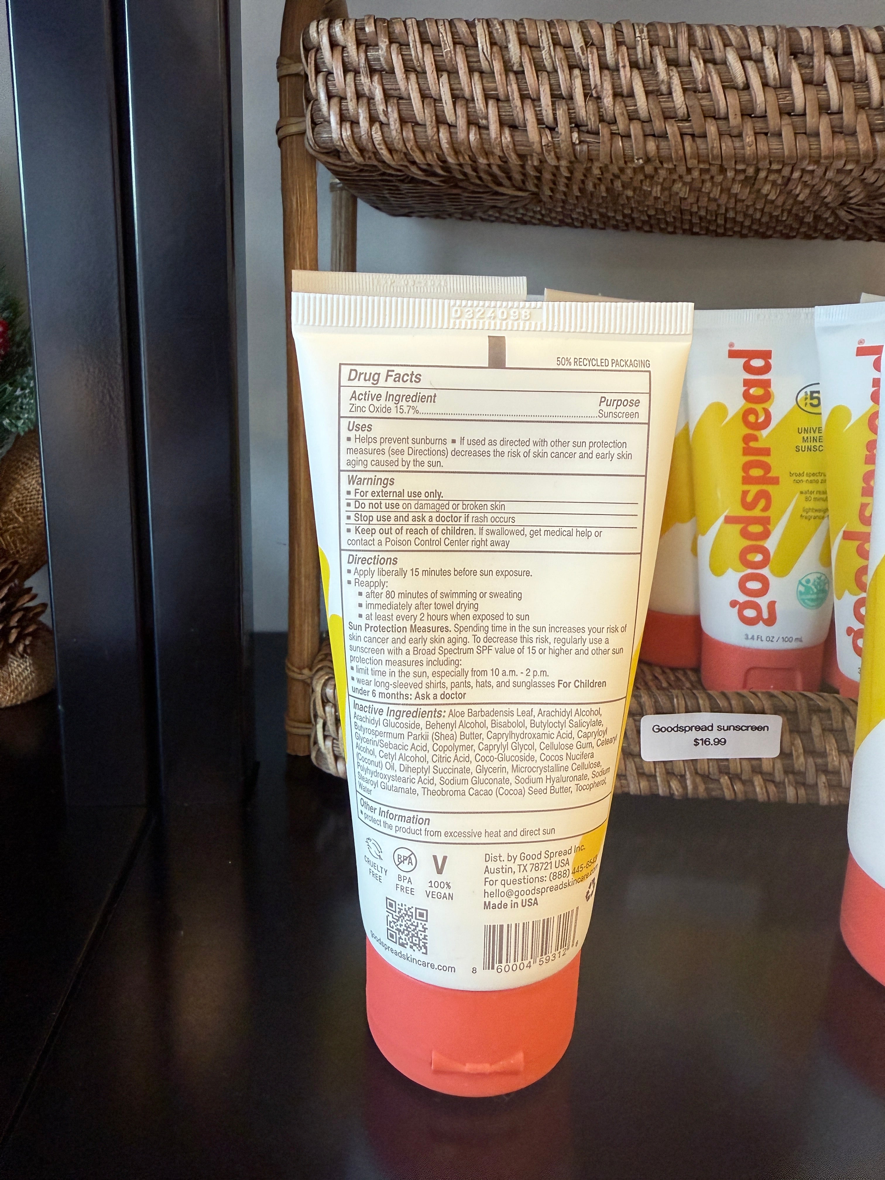 Good Spread Mineral Sunscreen
