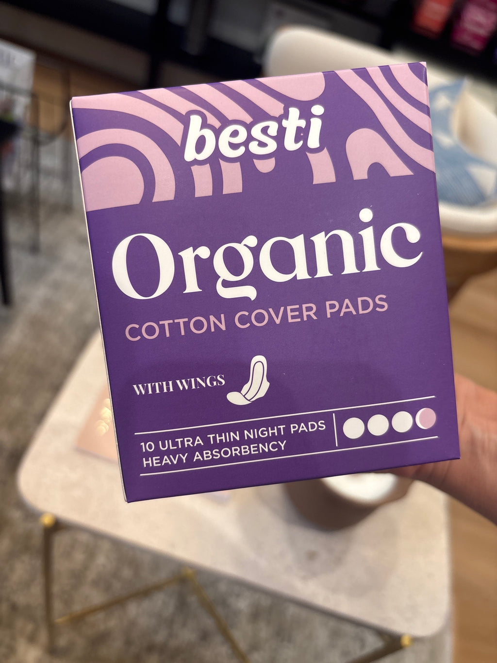 Besti organic cotton cover pads image 0